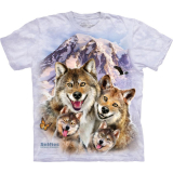 Kinder T-Shirt "Wolf Selfie"