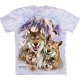 The Mountain Kinder T-Shirt "Wolf Selfie"
