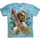 Kinder T-Shirt "Sloth & Butterflies" Child - XL