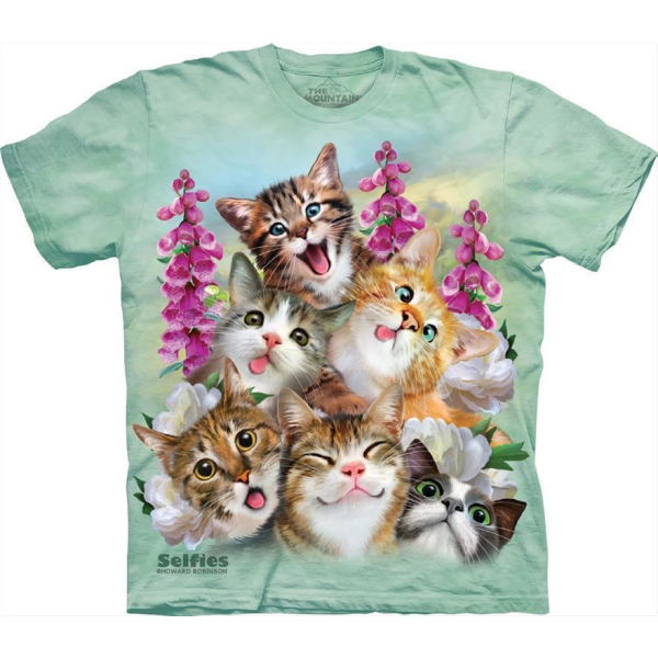  T-Shirt Kittens Selfie