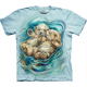 The Mountain Erwachsenen T-Shirt "A Love Like No Otter" 5XL