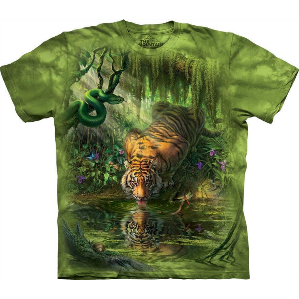 The Mountain Erwachsenen T-Shirt "Enchanted Tiger" S