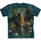 The Mountain Erwachsenen T-Shirt "Enchanted Wolf" 2XL