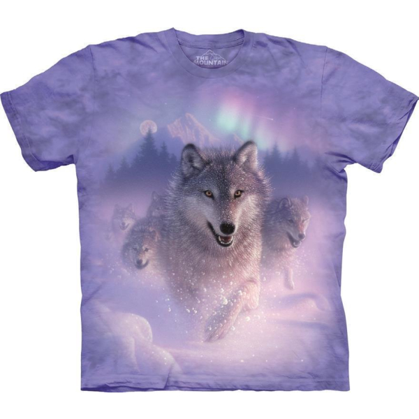 The Mountain Erwachsenen T-Shirt "Northern Lights" L