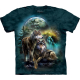 The Mountain Erwachsenen T-Shirt "Wolf lookout" L