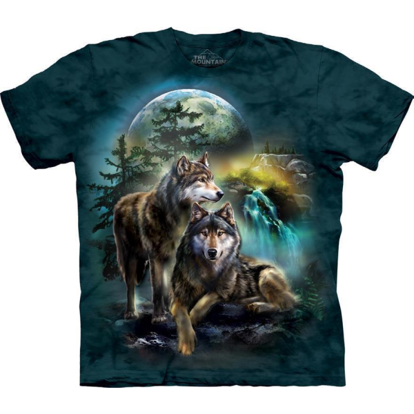 The Mountain Erwachsenen T-Shirt "Wolf lookout" XL