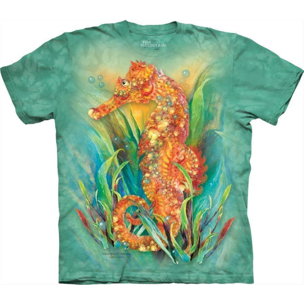 The Mountain Erwachsenen T-Shirt "Seahorse" L