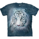 The Mountain Erwachsenen T-Shirt "Thoughtful White Tiger" S