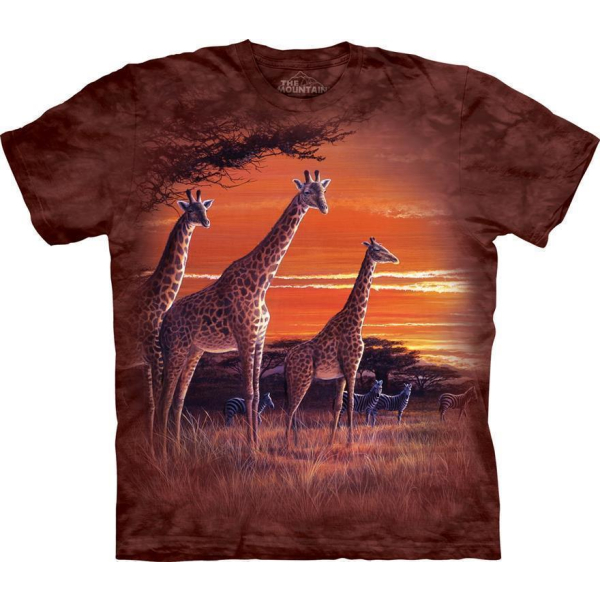 The Mountain Erwachsenen T-Shirt "Sundown African"
