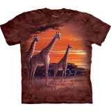 The Mountain Erwachsenen T-Shirt "Sundown African"