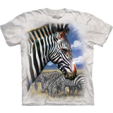 Kinder T-Shirt "Zebra Portrait"