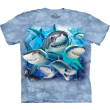  Kinder T-Shirt Shark Selfie