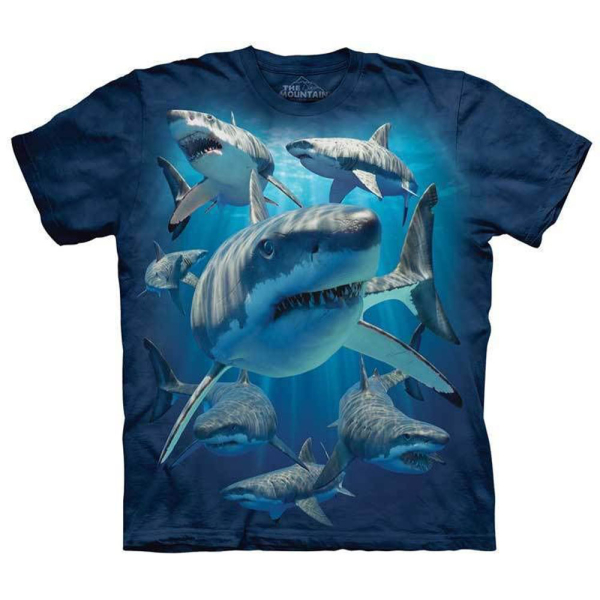 The Mountain Kinder T-Shirt "Great Whites"