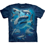 The Mountain Kinder T-Shirt "Great Whites" XL