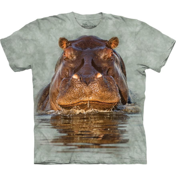 The Mountain Erwachsenen T-Shirt "Hippo" S