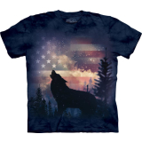  T-Shirt Patriotic Howl