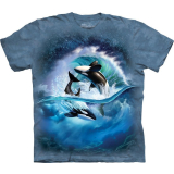  T-Shirt Orca Wave