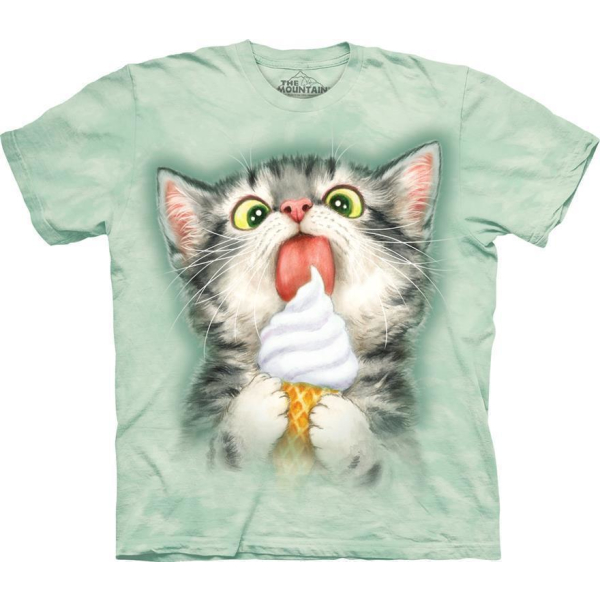 The Mountain Erwachsenen T-Shirt "Creamy Cone Kitty" S