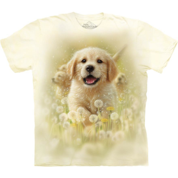 The Mountain Erwachsenen T-Shirt "Golden Puppy" S