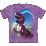 The Mountain Kinder T-Shirt "Happiest T-Rex"