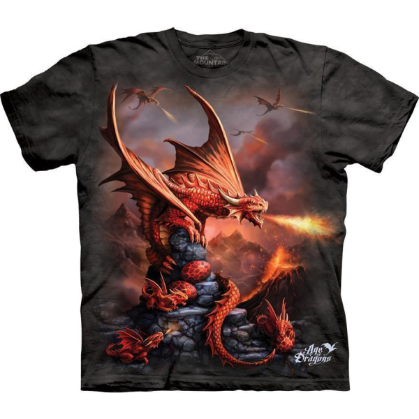 The Mountain Erwachsenen T-Shirt "Fire Dragon"