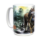 Kaffeetasse, Mug, Kaffebecher "Wolf Lookout"