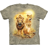 The Mountain Erwachsenen T-Shirt "Lion Pair"