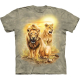 The Mountain Erwachsenen T-Shirt "Lion Pair" S