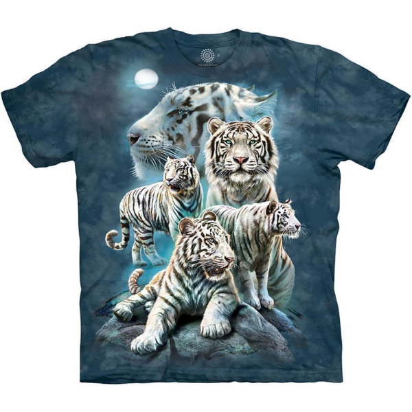  T-Shirt Night Tiger Collage