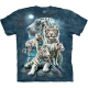 The Mountain Erwachsenen T-Shirt "Night Tiger Collage" S