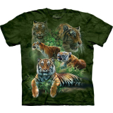 The Mountain Erwachsenen T-Shirt "Jungle Tigers"