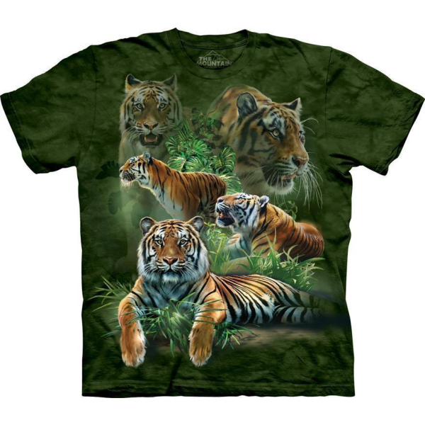 The Mountain Erwachsenen T-Shirt "Jungle Tigers" 3XL