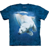The Mountain Erwachsenen T-Shirt " Polar Bear...