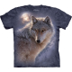 The Mountain Erwachsenen T-Shirt "Adventure Wolf" L