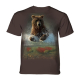 The Mountain Erwachsenen T-Shirt "Lucky Fishing Hole Bear"