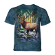 The Mountain Erwachsenen T-Shirt "Sunlit Elk"