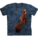 The Mountain Erwachsenen T-Shirt "Peace Squirrel"