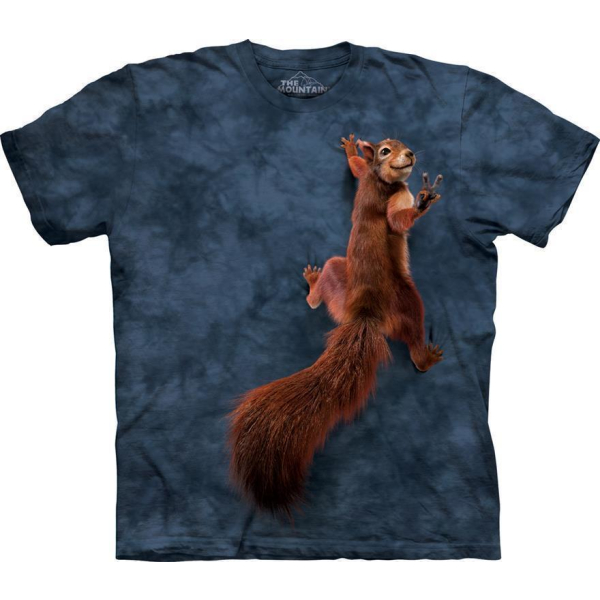 The Mountain Erwachsenen T-Shirt "Peace Squirrel" S