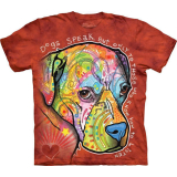 The Mountain Erwachsenen T-Shirt "Dogs Speak"