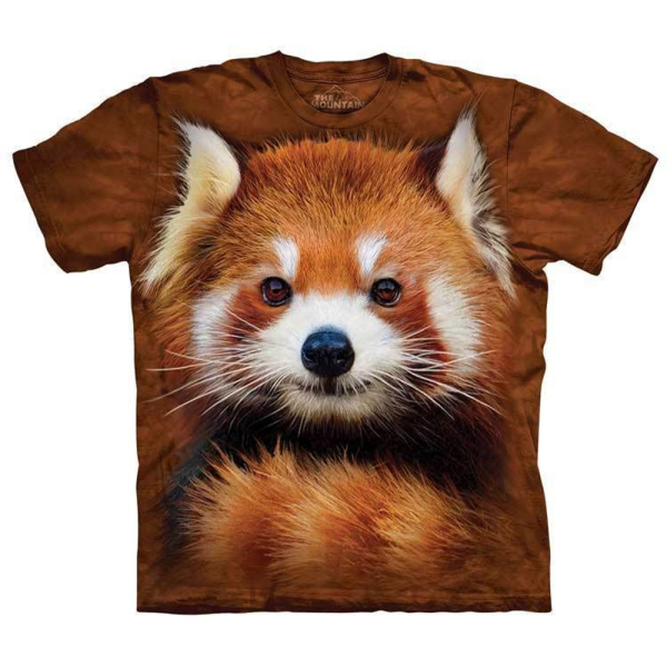 The Mountain Kinder T-Shirt "Red Panda Portrait"