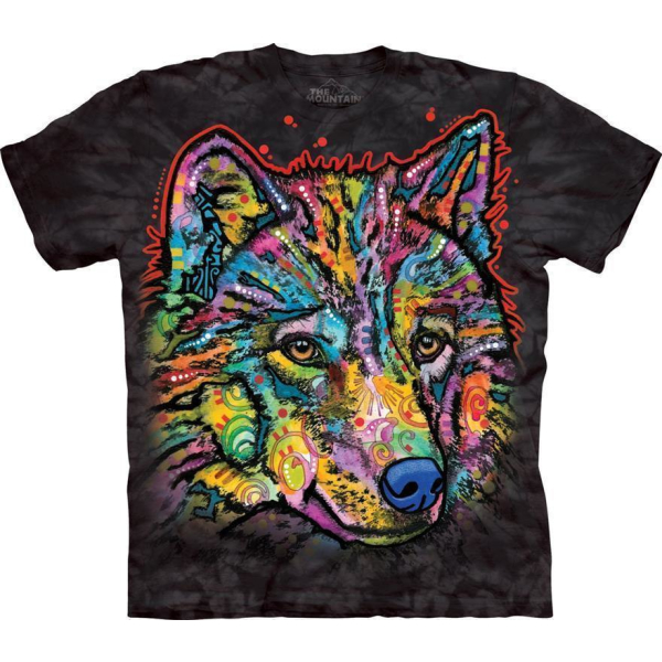 Kinder T-Shirt "Happy Wolf" XL - 164/176