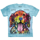The Mountain Kinder T-Shirt "Dog is Love" L - 140/152