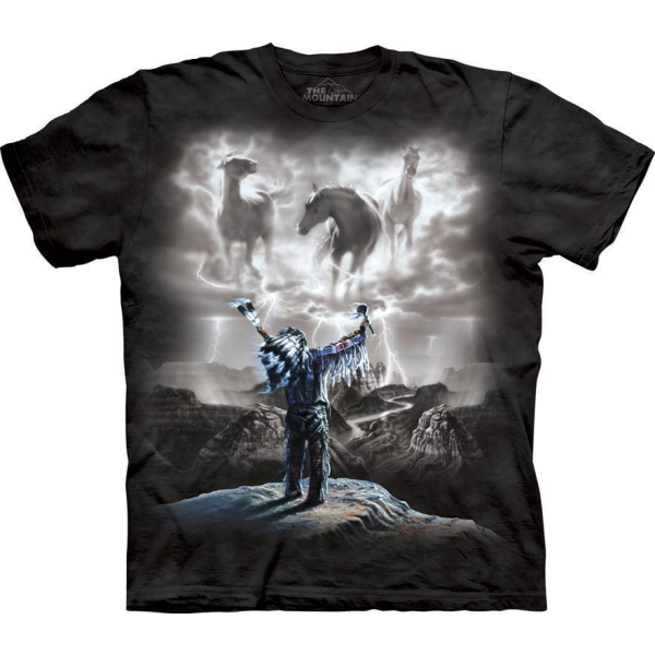 The Mountain Erwachsenen T-Shirt "Summoning the Storm" 5XL