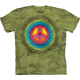 The Mountain Erwachsenen T-Shirt "Peace Tie-Dye"