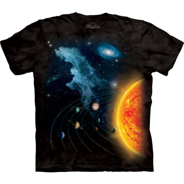 The Mountain Erwachsenen T-Shirt "Solar System" S