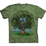 The Mountain Erwachsenen T-Shirt "Guitar Tree"