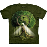  T-Shirt Yin Yang Tree