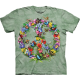 The Mountain T-Shirt "Butterfly Dragonfly Peace"