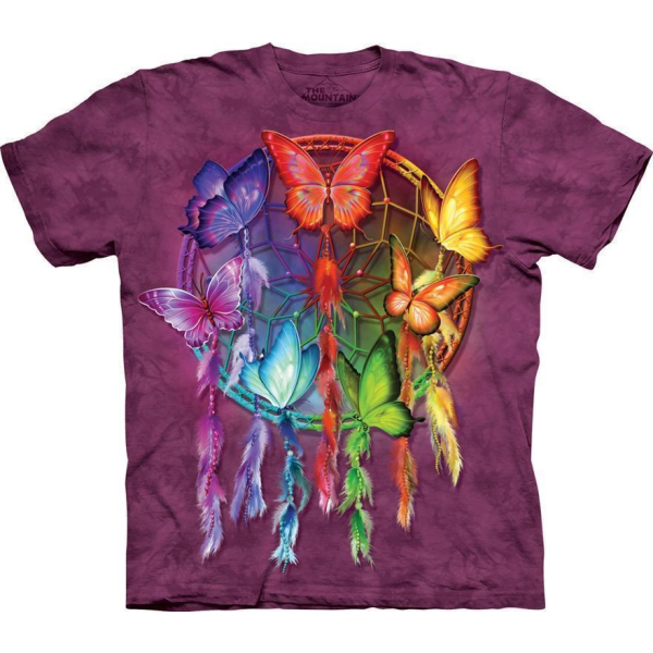 The Mountain Erwachsenen T-Shirt "Rainbow Butterfly"