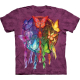 The Mountain Erwachsenen T-Shirt "Rainbow Butterfly" S